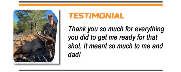 A thank you from a shooting accuracy client of Sendit Arms USA of Valley City, North Dakota.