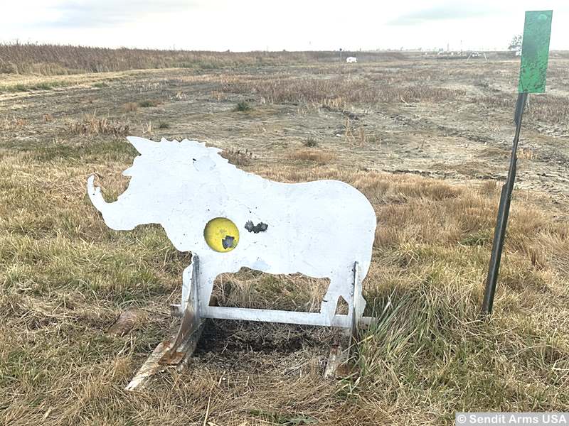 Shooting targets at Sendit Arms USA