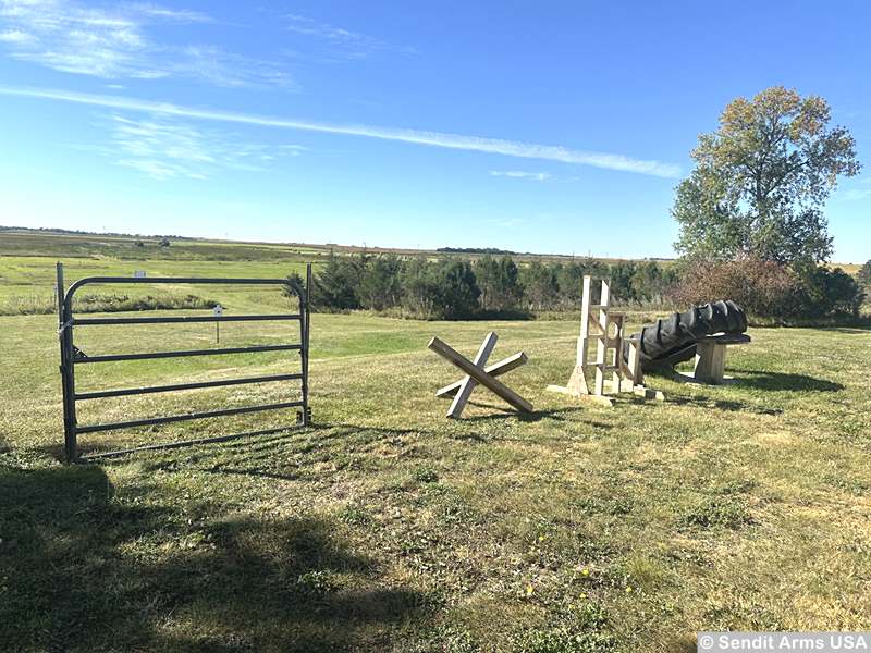 A great shooting range in Valley City, North Dakota.