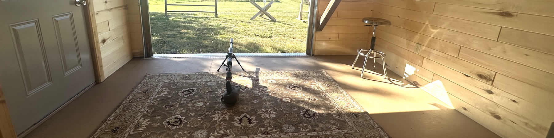 Long range and short range marksmanship rifle range in Valley City, North Dakota.