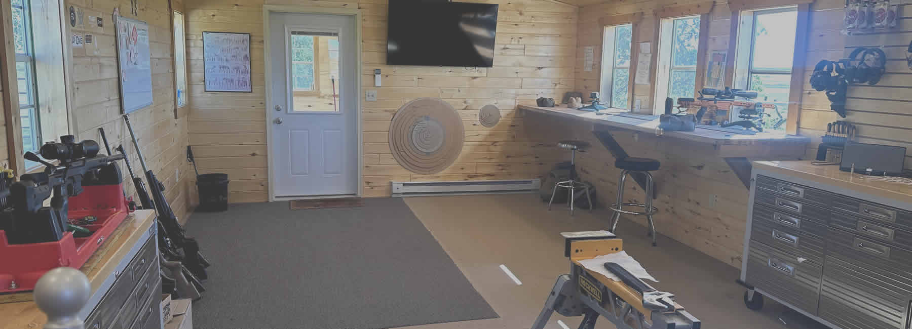 Indoor training facility forr rifle training is available at Sendit Arms USA in Valley City, North Dakota.